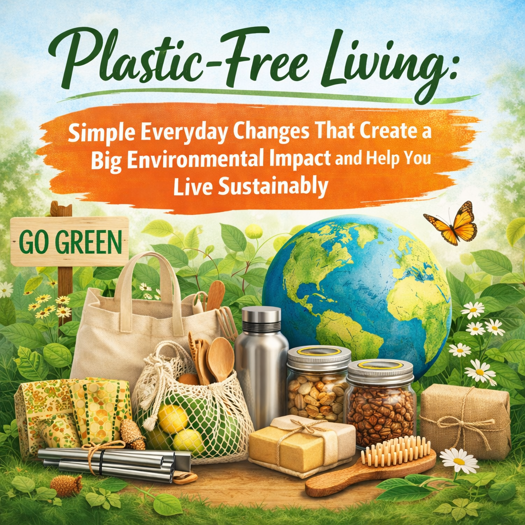 Plastic-Free Living Guide: Reduce Waste with Simple Eco-Friendly ...