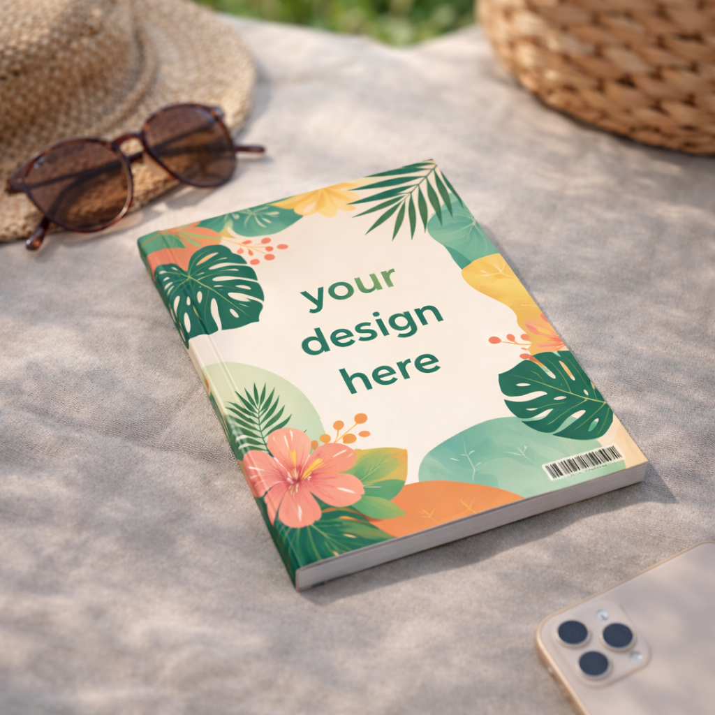 Custom A5 Notebook (120 Pages) | Matte Cover | Golden Ivory – seedballs