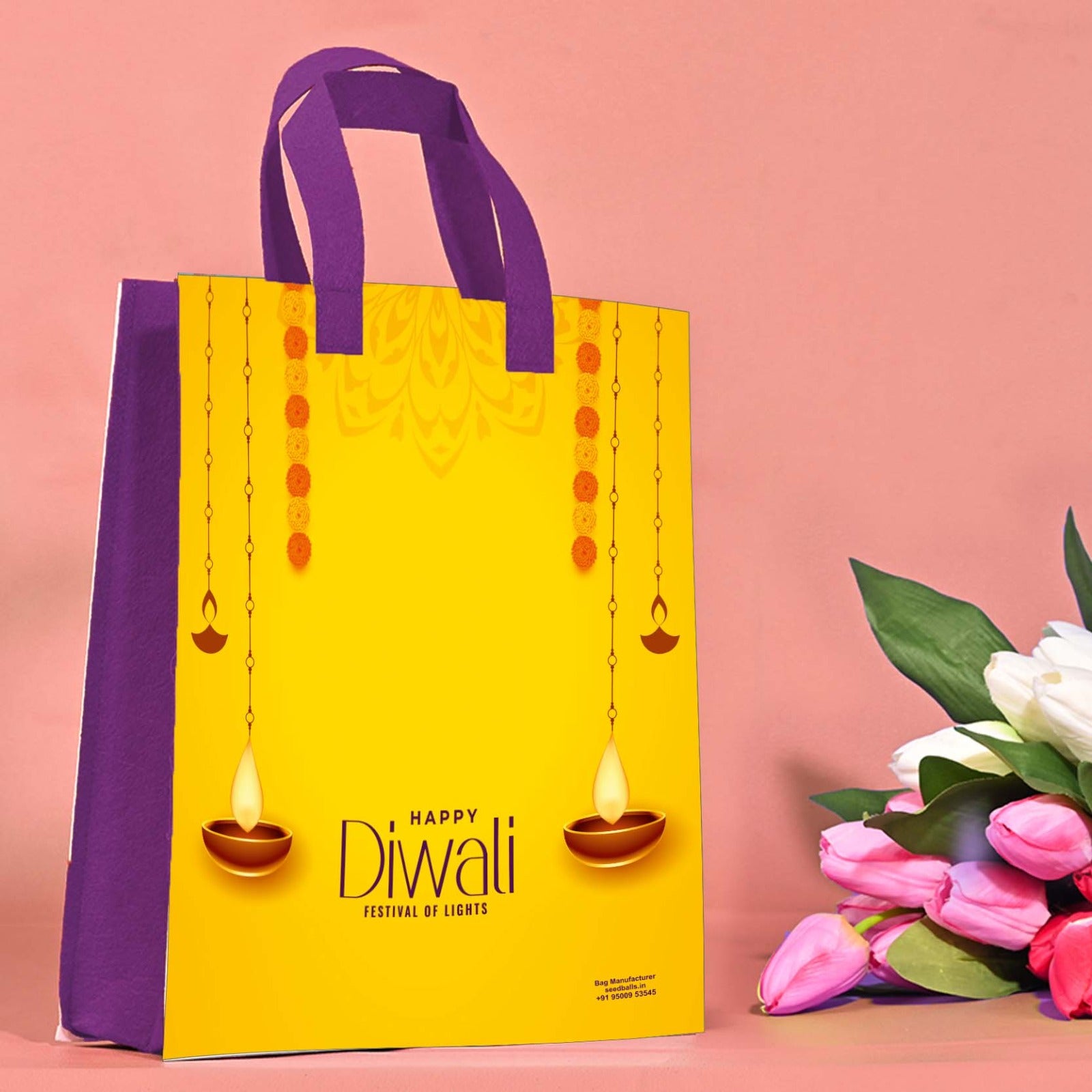 Eco Friendly Diwali Gift bags-bag25