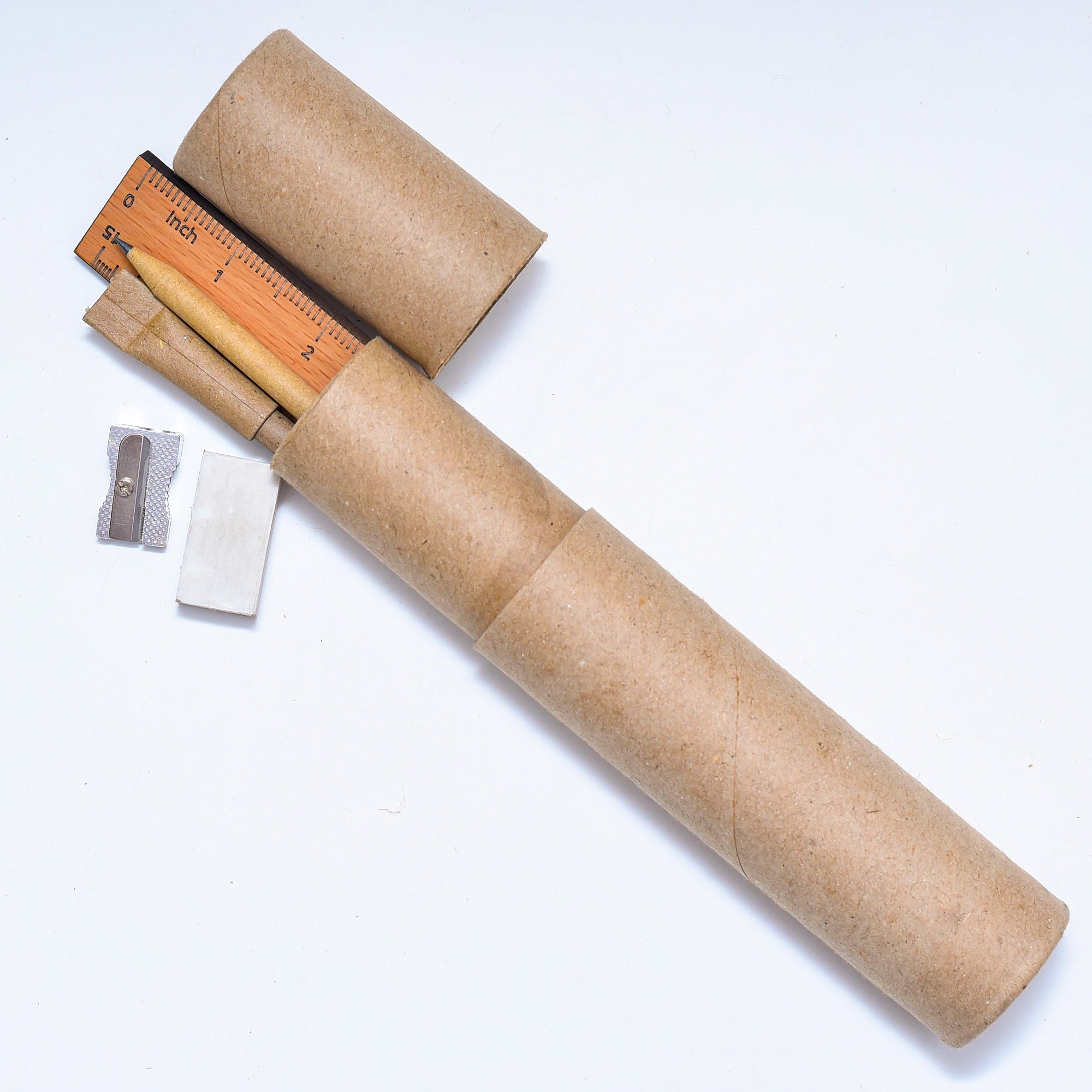 Eco-Friendly Stationery Kit – Seed Pen, Recycled Pencil, Wooden Ruler & More (Plastic-Free!)