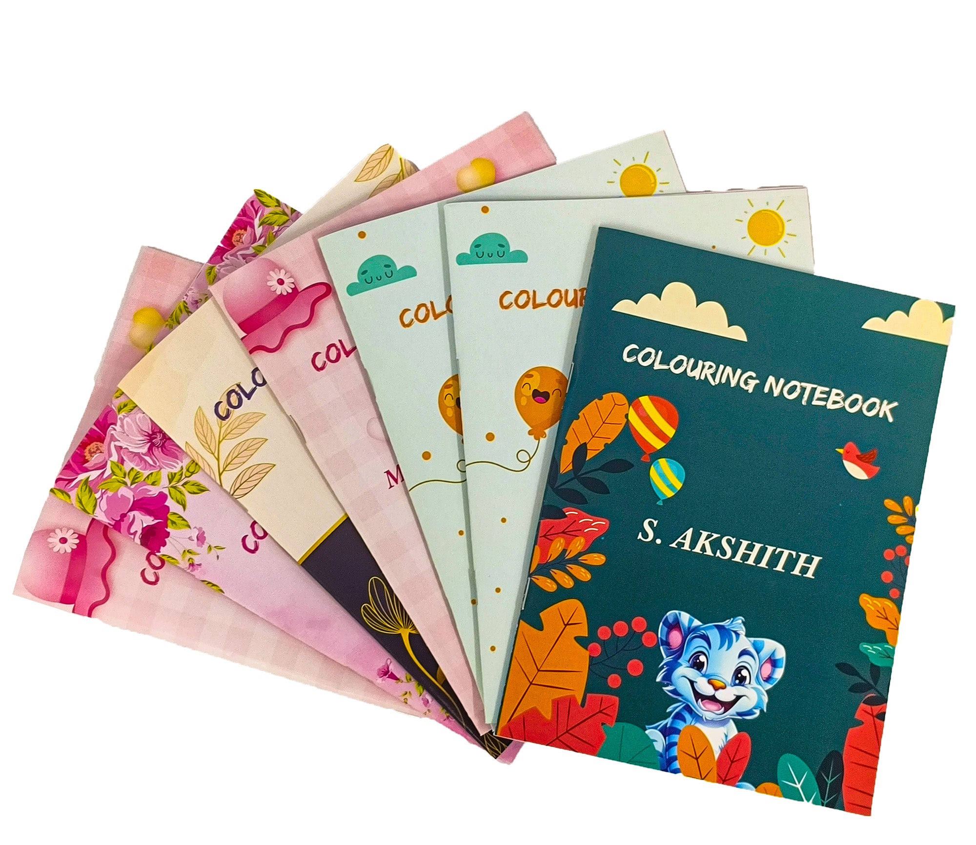Customized Coloring Books for Birthday return Gifts - Pack of 20 books