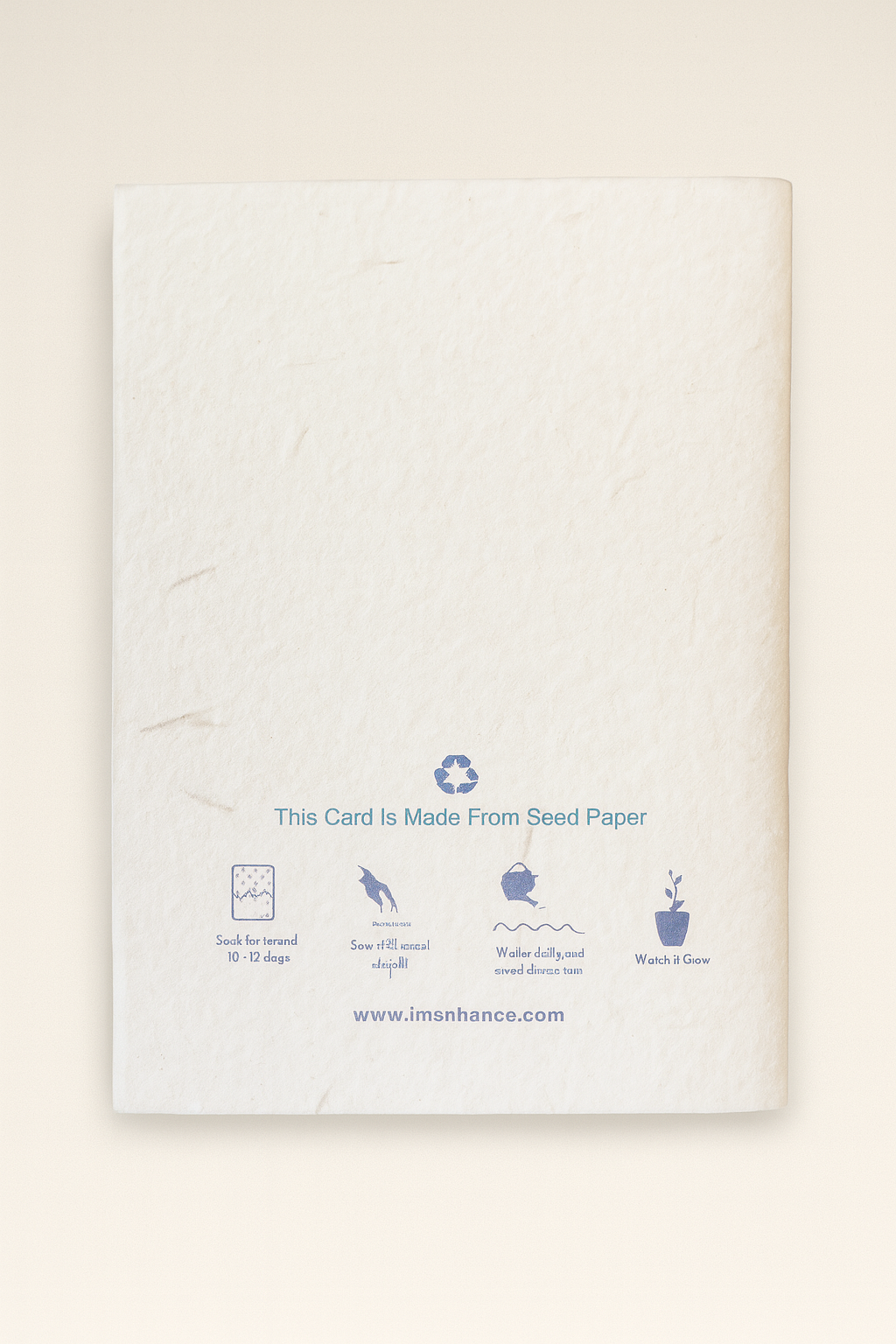 Eco-Friendly Plantable Seed Paper Notebook with Custom Branding – Sustainable Corporate Diwali Gift for Employees, Clients & Green CSR Campaigns