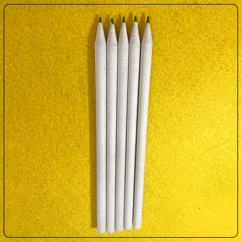  Eco-Friendly Recycled Paper Pencils - Sustainable, Biodegradable Writing Tools for School, Office, and Art