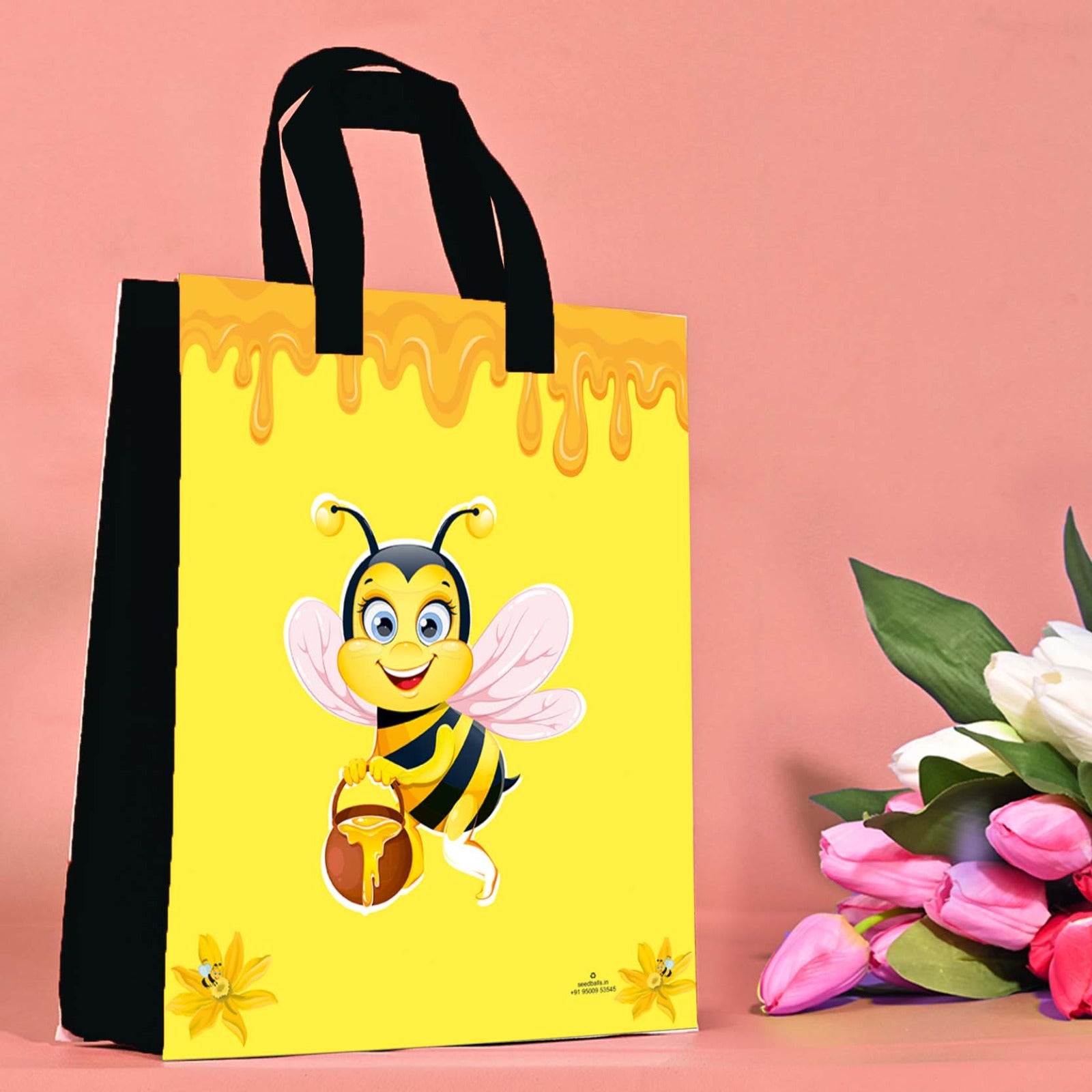 Customize Printed Birthday  Return Gift Bag, bags12