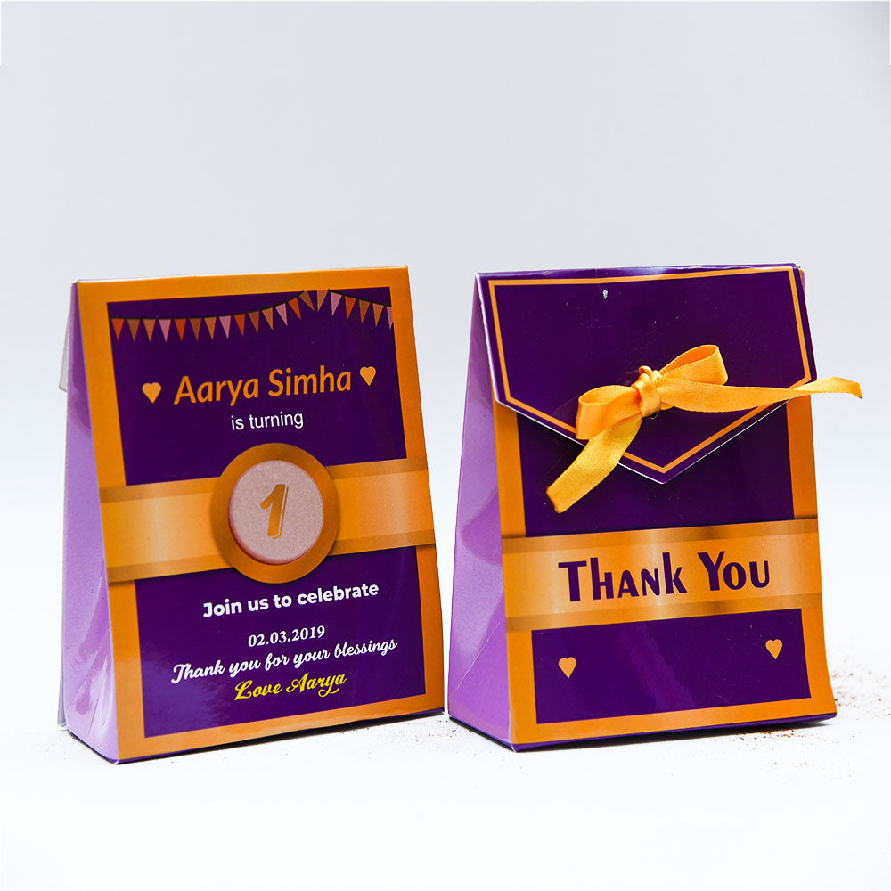 1st Birthday Return Gifts - 2 Chocolate Box - All Printed Chocolates ( –  CHOCOCRAFT