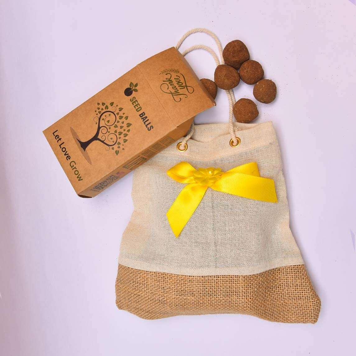 Wedding Return Gifts - 6 Assorted Seed Balls Marriage Gifts