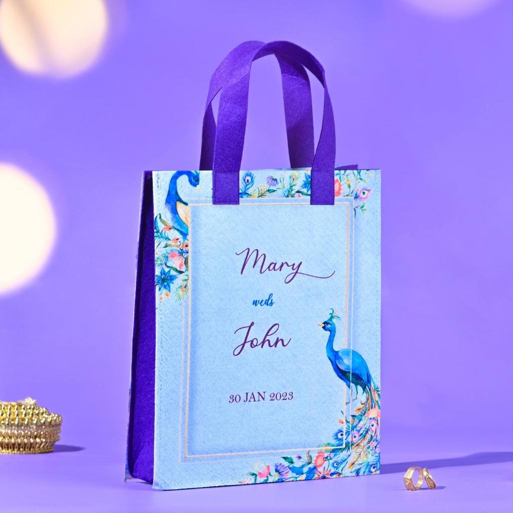 25 Elegant Wedding Welcome Bags for Wedding Favor for Guests, Personalized  Mehndi Design Bags With Red Satin Ribbon Handles and Your Names - Etsy |  Wedding party gift bags, Gifts for wedding